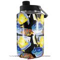 Skin Decal Wrap for Yeti 1 Gallon Jug Tropical Fish 01 Black - JUG NOT INCLUDED by WraptorSkinz