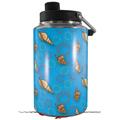 Skin Decal Wrap for Yeti 1 Gallon Jug Sea Shells 02 Blue Medium - JUG NOT INCLUDED by WraptorSkinz