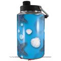 Skin Decal Wrap for Yeti 1 Gallon Jug Starfish and Sea Shells Blue Medium - JUG NOT INCLUDED by WraptorSkinz