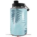 Skin Decal Wrap for Yeti 1 Gallon Jug Palms 01 Blue On Blue - JUG NOT INCLUDED by WraptorSkinz