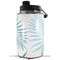 Skin Decal Wrap for Yeti 1 Gallon Jug Palms 02 Blue - JUG NOT INCLUDED by WraptorSkinz