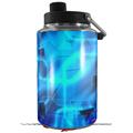 Skin Decal Wrap for Yeti 1 Gallon Jug Cubic Shards Blue - JUG NOT INCLUDED by WraptorSkinz