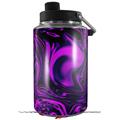 Skin Decal Wrap compatible with Yeti 1 Gallon Jug Liquid Metal Chrome Purple - JUG NOT INCLUDED by WraptorSkinz