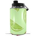 Skin Decal Wrap compatible with Yeti 1 Gallon Jug Limes Green - JUG NOT INCLUDED by WraptorSkinz