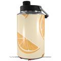 Skin Decal Wrap compatible with Yeti 1 Gallon Jug Oranges Orange - JUG NOT INCLUDED by WraptorSkinz