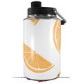 Skin Decal Wrap compatible with Yeti 1 Gallon Jug Oranges - JUG NOT INCLUDED by WraptorSkinz