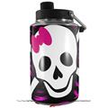 Skin Decal Wrap for Yeti 1 Gallon Jug Pink Zebra Skull - JUG NOT INCLUDED by WraptorSkinz