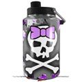 Skin Decal Wrap for Yeti 1 Gallon Jug Purple Princess Skull - JUG NOT INCLUDED by WraptorSkinz