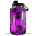 Skin Decal Wrap for Yeti 1 Gallon Jug Purple Star Checkerboard - JUG NOT INCLUDED by WraptorSkinz