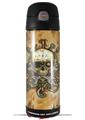 Skin Decal Wrap for Thermos Funtainer 16oz Bottle Airship Pirate (BOTTLE NOT INCLUDED) by WraptorSkinz