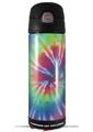 Skin Decal Wrap for Thermos Funtainer 16oz Bottle Tie Dye Swirl 104 (BOTTLE NOT INCLUDED) by WraptorSkinz