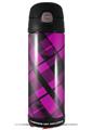 Skin Decal Wrap for Thermos Funtainer 16oz Bottle Pink Plaid (BOTTLE NOT INCLUDED) by WraptorSkinz
