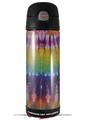 Skin Decal Wrap for Thermos Funtainer 16oz Bottle Tie Dye Purple Gears (BOTTLE NOT INCLUDED) by WraptorSkinz