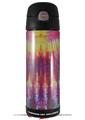 Skin Decal Wrap for Thermos Funtainer 16oz Bottle Tie Dye Rainbow Stripes (BOTTLE NOT INCLUDED) by WraptorSkinz