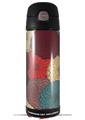 Skin Decal Wrap for Thermos Funtainer 16oz Bottle Flowers Pattern 04 (BOTTLE NOT INCLUDED) by WraptorSkinz