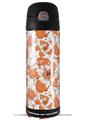 Skin Decal Wrap for Thermos Funtainer 16oz Bottle Flowers Pattern 14 (BOTTLE NOT INCLUDED) by WraptorSkinz