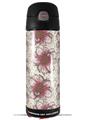 Skin Decal Wrap for Thermos Funtainer 16oz Bottle Flowers Pattern 23 (BOTTLE NOT INCLUDED) by WraptorSkinz
