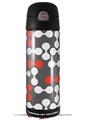 Skin Decal Wrap for Thermos Funtainer 16oz Bottle Locknodes 04 Red (BOTTLE NOT INCLUDED) by WraptorSkinz