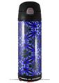 Skin Decal Wrap for Thermos Funtainer 16oz Bottle Daisy Blue (BOTTLE NOT INCLUDED) by WraptorSkinz