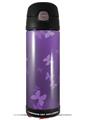 Skin Decal Wrap for Thermos Funtainer 16oz Bottle Bokeh Butterflies Purple (BOTTLE NOT INCLUDED) by WraptorSkinz