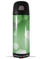 Skin Decal Wrap for Thermos Funtainer 16oz Bottle Bokeh Hex Green (BOTTLE NOT INCLUDED) by WraptorSkinz