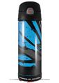 Skin Decal Wrap for Thermos Funtainer 16oz Bottle Baja 0040 Blue Medium (BOTTLE NOT INCLUDED) by WraptorSkinz