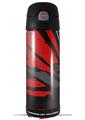 Skin Decal Wrap for Thermos Funtainer 16oz Bottle Baja 0040 Red (BOTTLE NOT INCLUDED) by WraptorSkinz