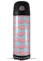 Skin Decal Wrap for Thermos Funtainer 16oz Bottle Donuts Blue (BOTTLE NOT INCLUDED) by WraptorSkinz