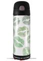 Skin Decal Wrap for Thermos Funtainer 16oz Bottle Green Lips (BOTTLE NOT INCLUDED) by WraptorSkinz