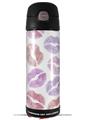 Skin Decal Wrap for Thermos Funtainer 16oz Bottle Pink Purple Lips (BOTTLE NOT INCLUDED) by WraptorSkinz