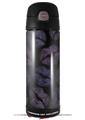 Skin Decal Wrap for Thermos Funtainer 16oz Bottle Purple And Black Lips (BOTTLE NOT INCLUDED) by WraptorSkinz
