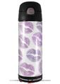 Skin Decal Wrap for Thermos Funtainer 16oz Bottle Purple Lips (BOTTLE NOT INCLUDED) by WraptorSkinz