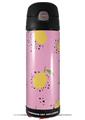 Skin Decal Wrap for Thermos Funtainer 16oz Bottle Lemon Pink (BOTTLE NOT INCLUDED) by WraptorSkinz