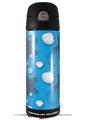 Skin Decal Wrap for Thermos Funtainer 16oz Bottle Starfish and Sea Shells Blue Medium (BOTTLE NOT INCLUDED) by WraptorSkinz