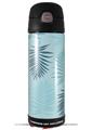 Skin Decal Wrap for Thermos Funtainer 16oz Bottle Palms 01 Blue On Blue (BOTTLE NOT INCLUDED) by WraptorSkinz