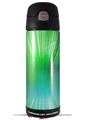 Skin Decal Wrap for Thermos Funtainer 16oz Bottle Bent Light Greenish (BOTTLE NOT INCLUDED) by WraptorSkinz