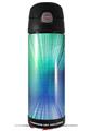 Skin Decal Wrap for Thermos Funtainer 16oz Bottle Bent Light Seafoam Greenish (BOTTLE NOT INCLUDED) by WraptorSkinz