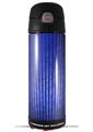 Skin Decal Wrap for Thermos Funtainer 16oz Bottle Binary Rain Blue (BOTTLE NOT INCLUDED) by WraptorSkinz