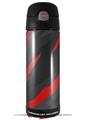 Skin Decal Wrap for Thermos Funtainer 16oz Bottle Jagged Camo Red (BOTTLE NOT INCLUDED) by WraptorSkinz