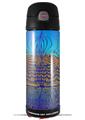 Skin Decal Wrap compatible with Thermos Funtainer 16oz Bottle Dancing Lilies (BOTTLE NOT INCLUDED) by WraptorSkinz