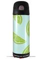 Skin Decal Wrap compatible with Thermos Funtainer 16oz Bottle Limes Blue (BOTTLE NOT INCLUDED) by WraptorSkinz