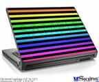 Laptop Skin (Small) - Stripes Rainbow