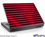 Laptop Skin (Small) - Stripes Red