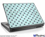 Laptop Skin (Small) - Kearas Daisies Seafoam