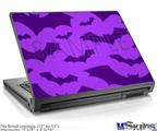 Laptop Skin (Small) - Deathrock Bats Purple
