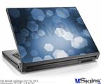 Laptop Skin (Small) - Bokeh Hex Blue