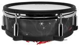Skin Wrap works with Roland vDrum Shell PD-128 Drum Stardust Black (DRUM NOT INCLUDED)