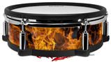 Skin Wrap works with Roland vDrum Shell PD-128 Drum Open Fire (DRUM NOT INCLUDED)