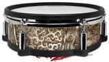 Skin Wrap works with Roland vDrum Shell PD-128 Drum The Sabicu (DRUM NOT INCLUDED)
