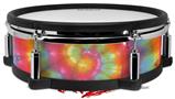 Skin Wrap works with Roland vDrum Shell PD-128 Drum Tie Dye Swirl 107 (DRUM NOT INCLUDED)
